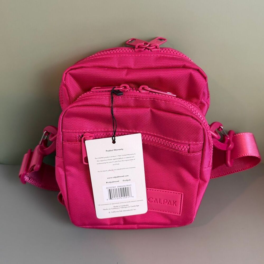 CALPAK Hot Pink Mini Crossbody Bag - New - Picture 3 of 8